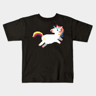 Pixel Unicorn Kids T-Shirt